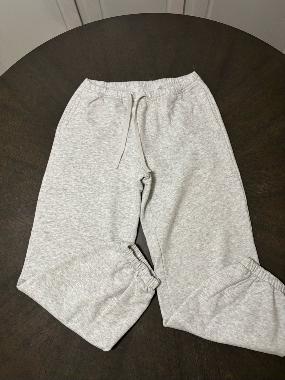 Hollister Light Heather Gray Kids Sweatpants
